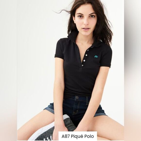 Aeropostale A87 Pique' Women's Polo - Picture 9 of 9